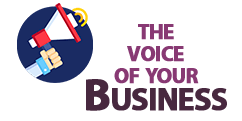 The Voice of your business Logo